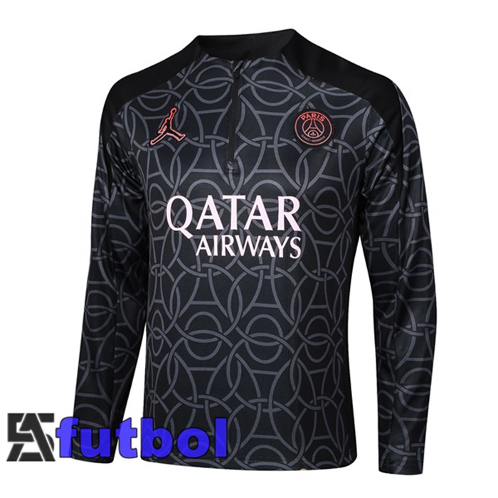 Sudadera De Entrenamiento JORDAN Paris PSG Negro 2024/2025
