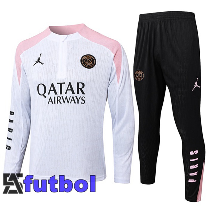 Chandal Equipos De Futbol JORDAN Paris PSG Blanco 2024/2025