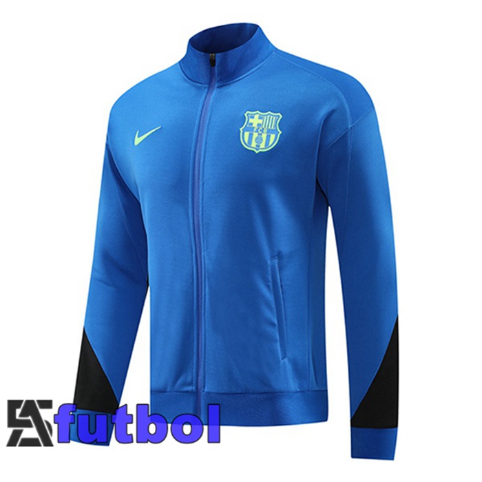 Chaquetas Futbol FC Barcelona Azul 2024/2025