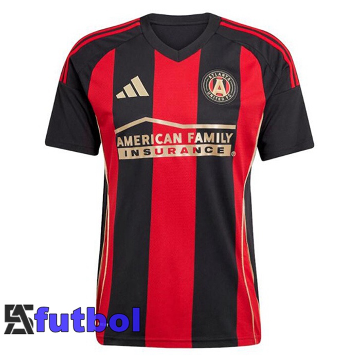 Camisetas De Futbol Atlanta United Primera Rojo Negro 2025/2026