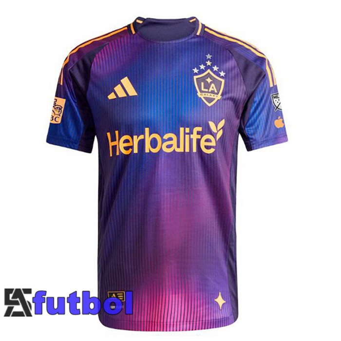 Camisetas De Futbol LA Galaxy Segunda Azul Púrpura 2025/2026