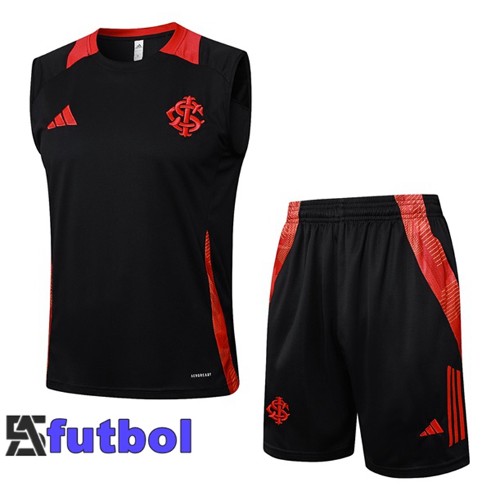 Chalecos De Futbol SC Internacional + Cortos Negro 2025/2026