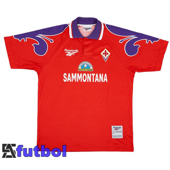 Camisetas De Futbol ACF Fiorentina Retro Tercera Rojo 1995-1996