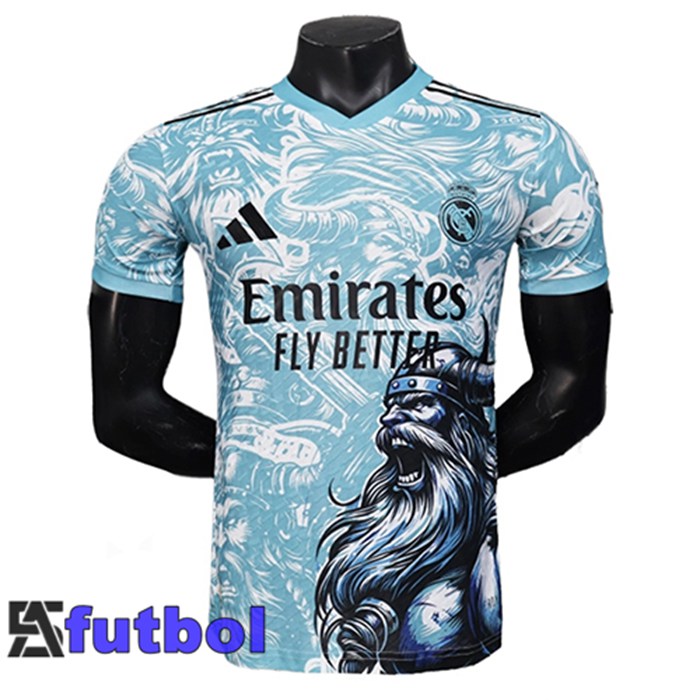 Camisetas De Futbol Real Madrid Edición Especial Azul Claro 2025/2026