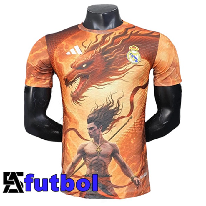 Camisetas De Futbol Real Madrid Edición Especial Naranja 2025/2026