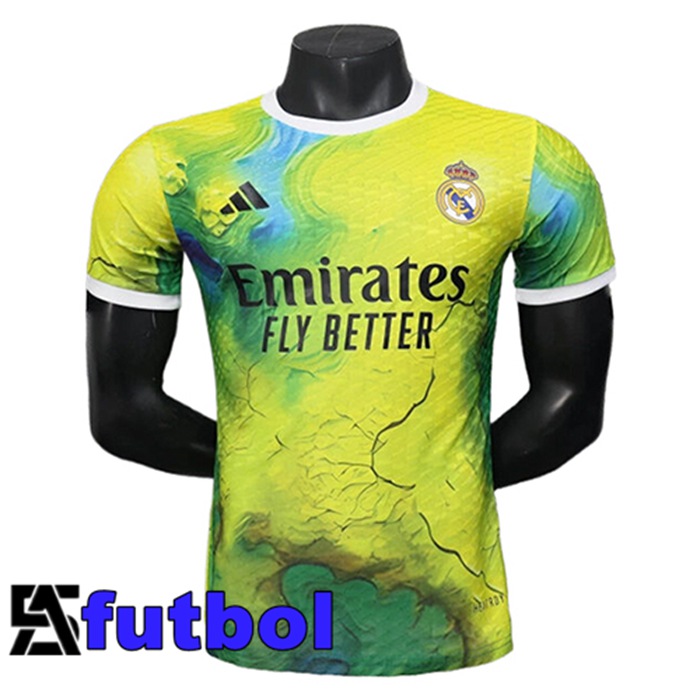 Camisetas De Futbol Real Madrid Edición Especial Verde/Amarillo 2025/2026