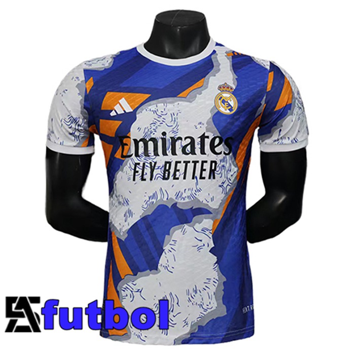 Camisetas De Futbol Real Madrid Edición Especial Azul/Blanco 2025/2026