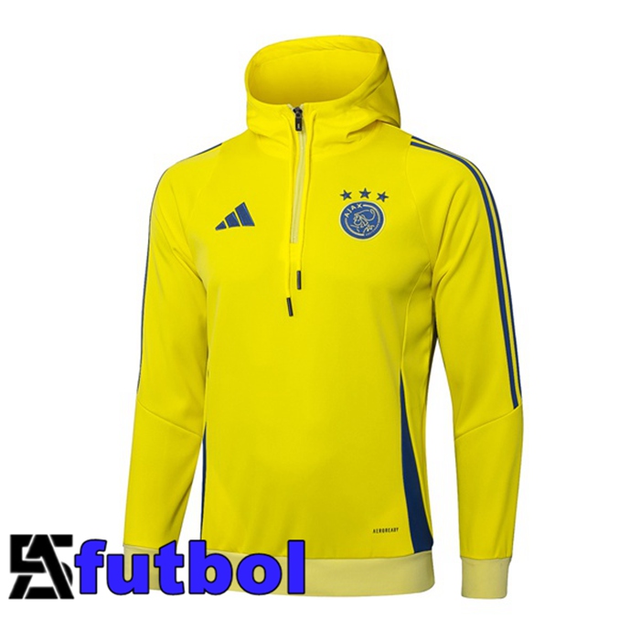 Sudadera Con Capucha AFC Ajax Amarillo 2025/2026