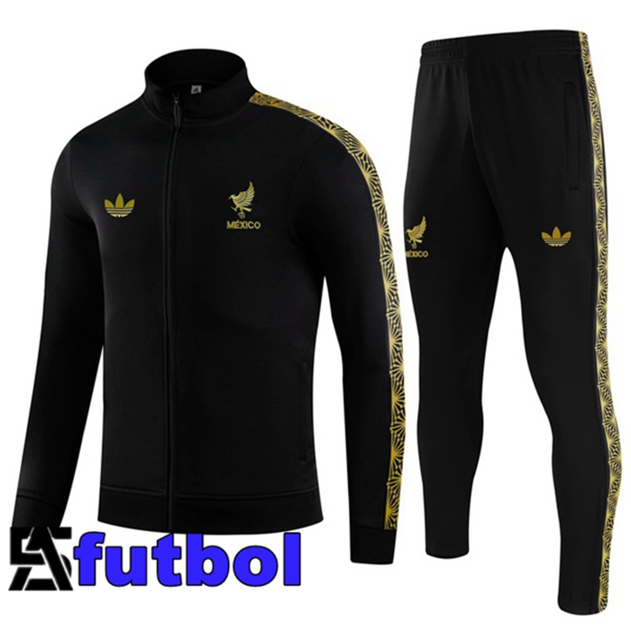 Chandal Equipos De Futbol - Chaqueta México Negro 2025/2026