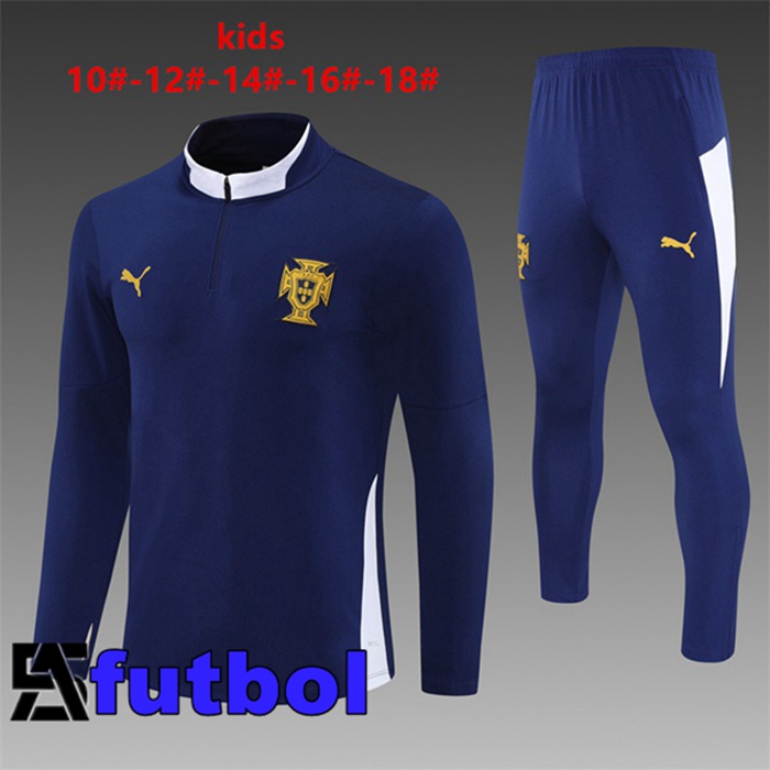 Chandal Equipos De Futbol Portugal Ninos Azul Real 2025/2026