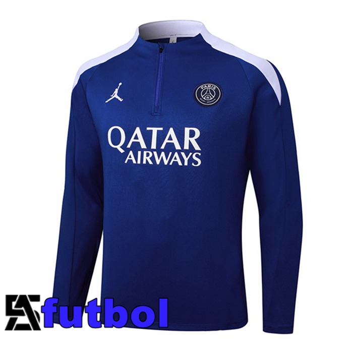 Sudadera De Entrenamiento Jordan Paris PSG Azul 2025/2026