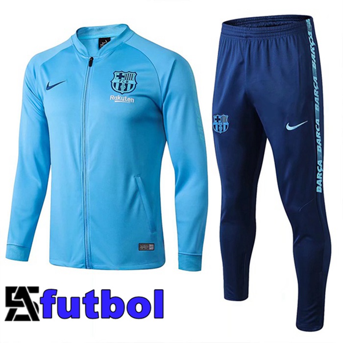 Chandal Equipos De Futbol - Chaqueta FC Barcelona Azul 2025/2026