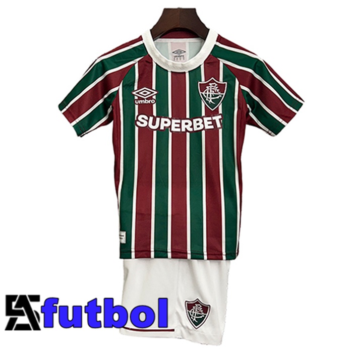 Camisetas De Futbol Fluminense Ninos Primera 2025/2026