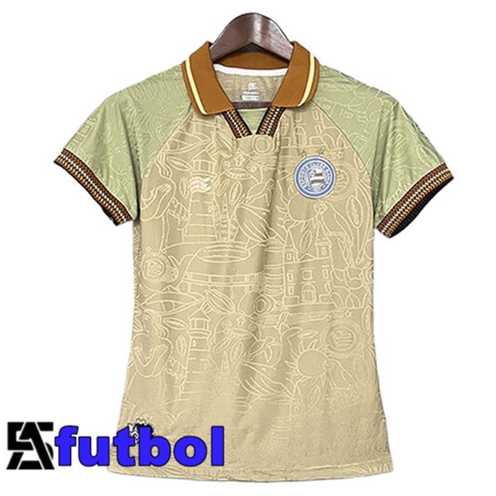 Camisetas De Futbol EC Bahia Mujer Edición Especial Verde 2025/2026