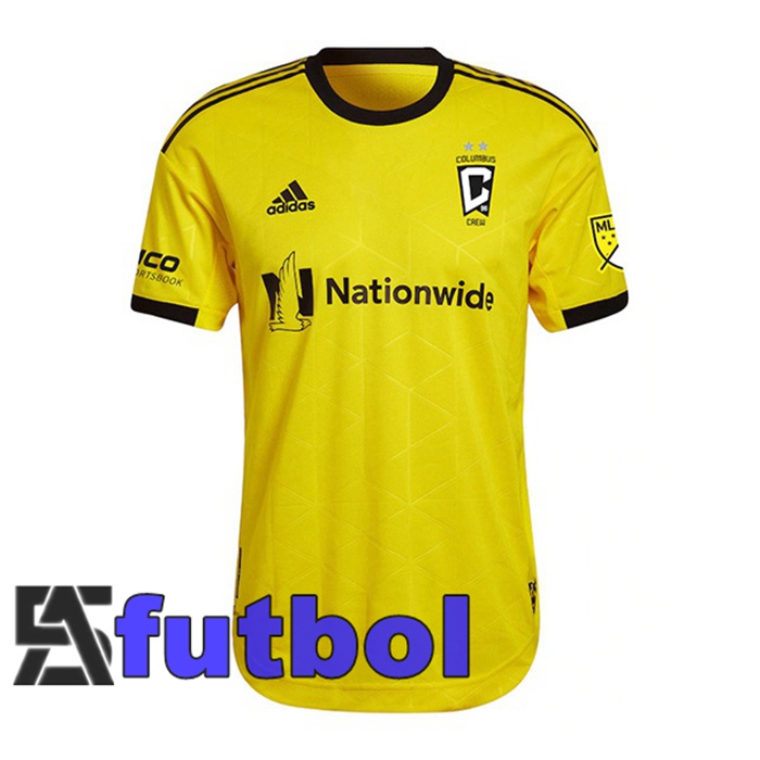 Camiseta Columbus Crew Primera Amarillo 2022