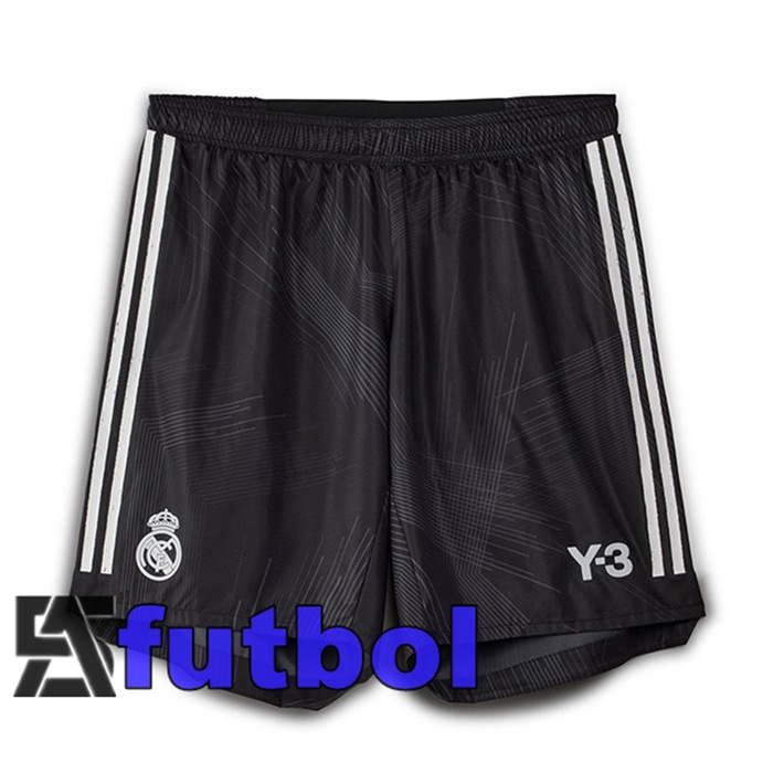 Cortos de Futbol Real Madrid Cuatro Negro 2021/2022