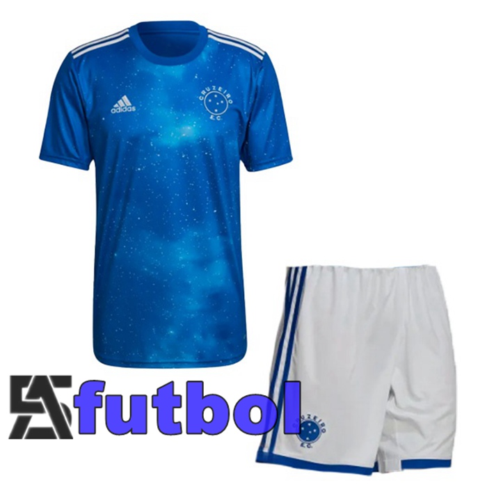 Camiseta Cruzeiro EC Ninos Primera Azul 2022/2023
