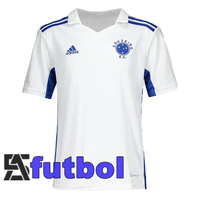 Camiseta Cruzeiro EC Segunda Blanco 2022/2023