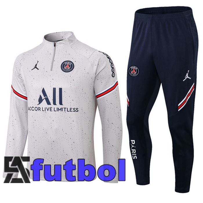Chandal Equipos De Futbol JORDAN Paris PSG Gris 2022/2023