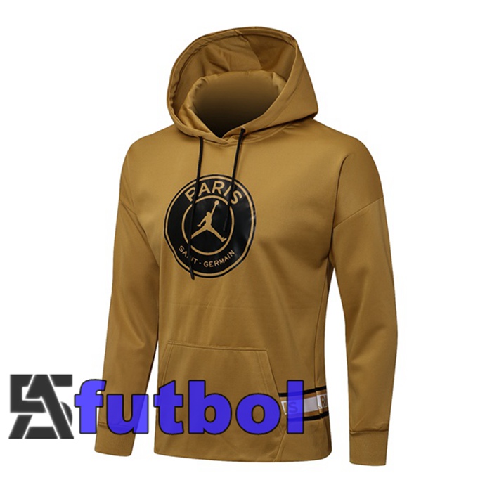 Sudadera Con Capucha JORDAN Paris PSG Amarillo 2021/2022