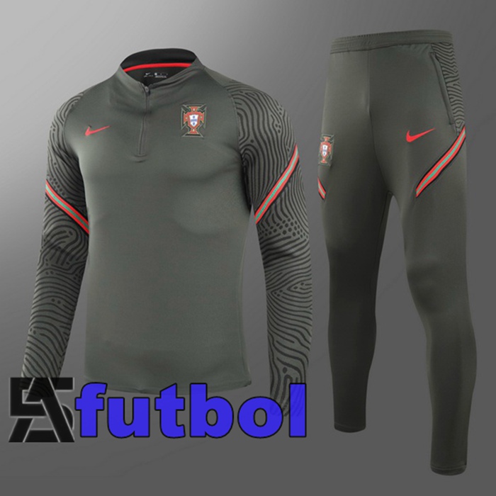 Chandal Futbol Ninos Portugal Verde 2021/2022