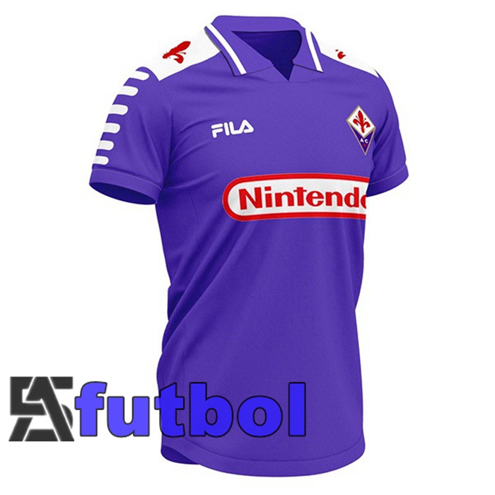 Camiseta ACF Fiorentina Retro Primera 1998 1999 Camiseta