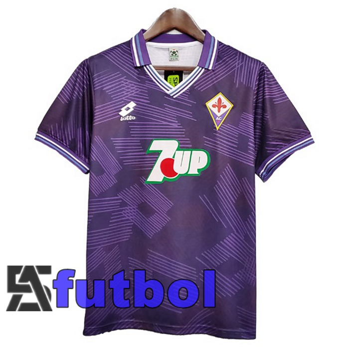 Camiseta ACF Fiorentina Retro Primera Violeta 1992-1993