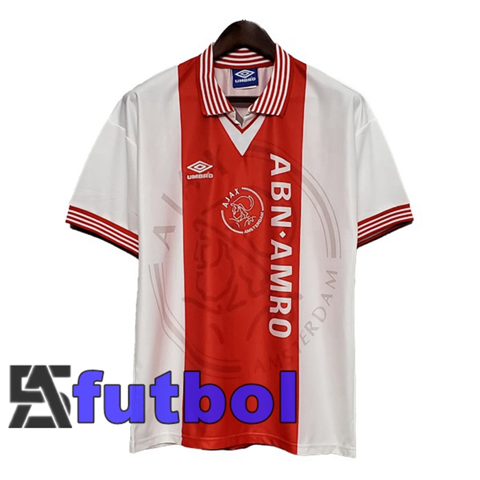 Camiseta AFC Ajax Retro Primera Rojo 1995-1996