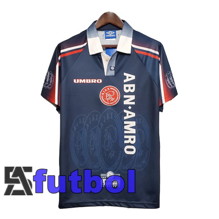 Camiseta AFC Ajax Retro Segunda Azul 1997-1998