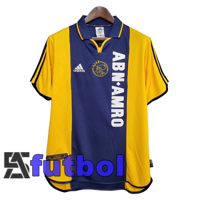 Camiseta AFC Ajax Retro Segunda Azul 2000-2001