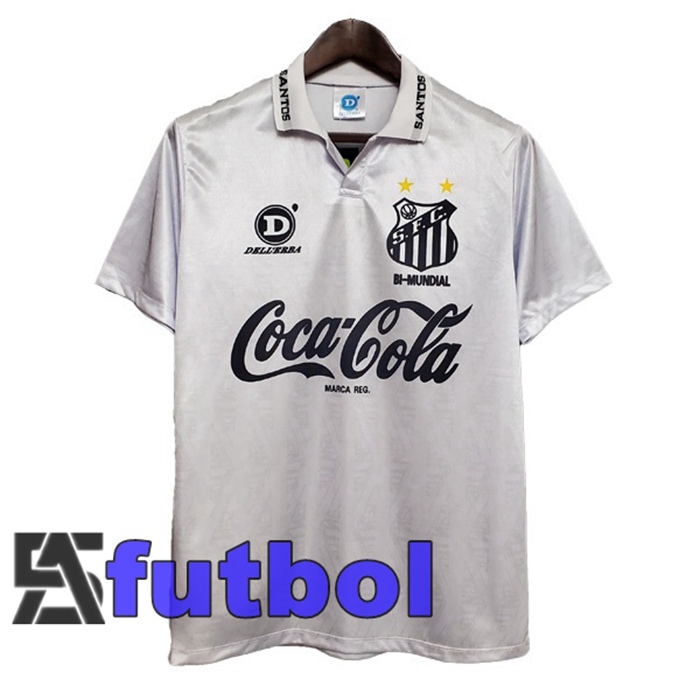 Camiseta Santos FC Retro Primera Blanco 1993