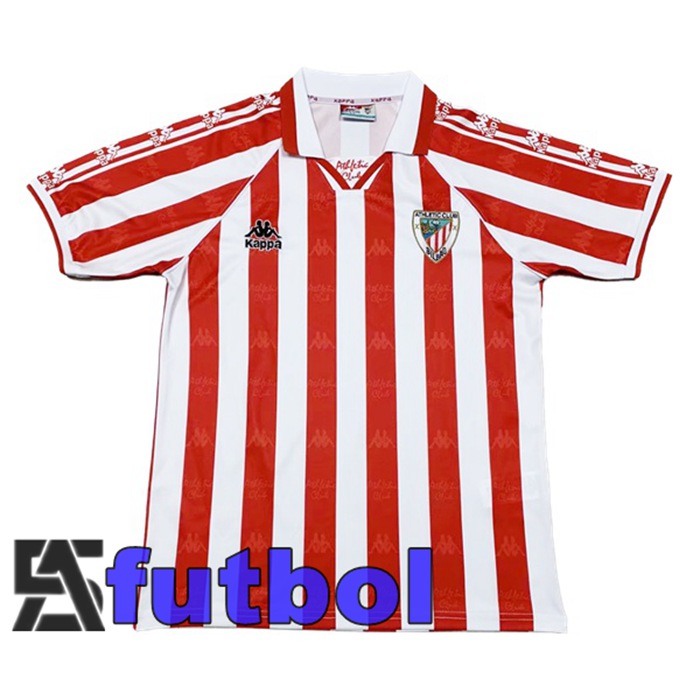 Camiseta Athletic Bilbao Retro Primera Rojo 1995-1997